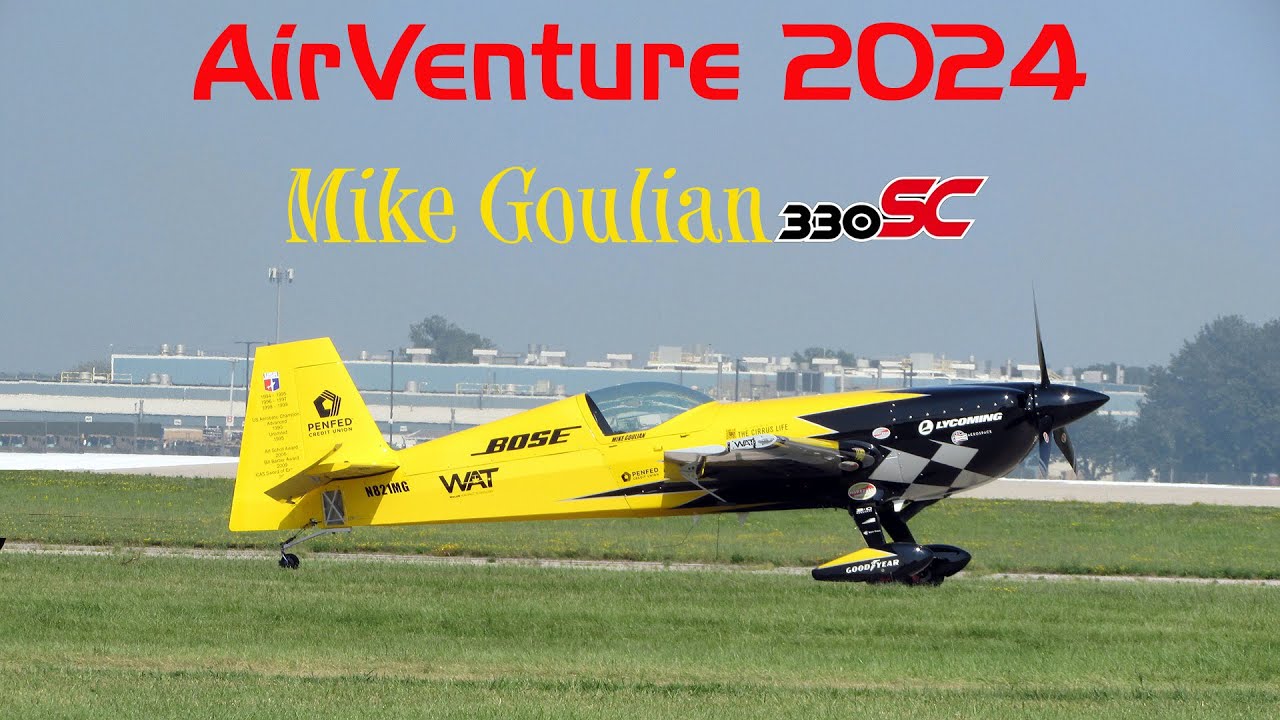 Michael Goulian #osh24  with #walkaround