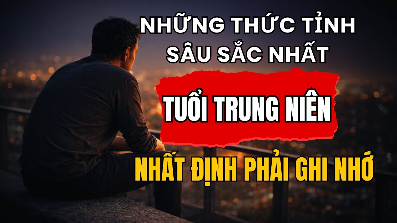 Gửi tới người Trung niên trong độ tuổi 40-65 những Thức tỉnh sâu sắc nhất cuộc đời ! Tri tuệ MTU