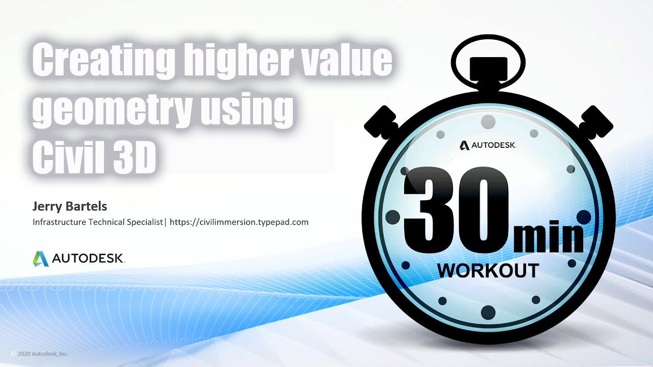Creating higher value geometry using the Map 3D Cleanup tools in Civil 3D