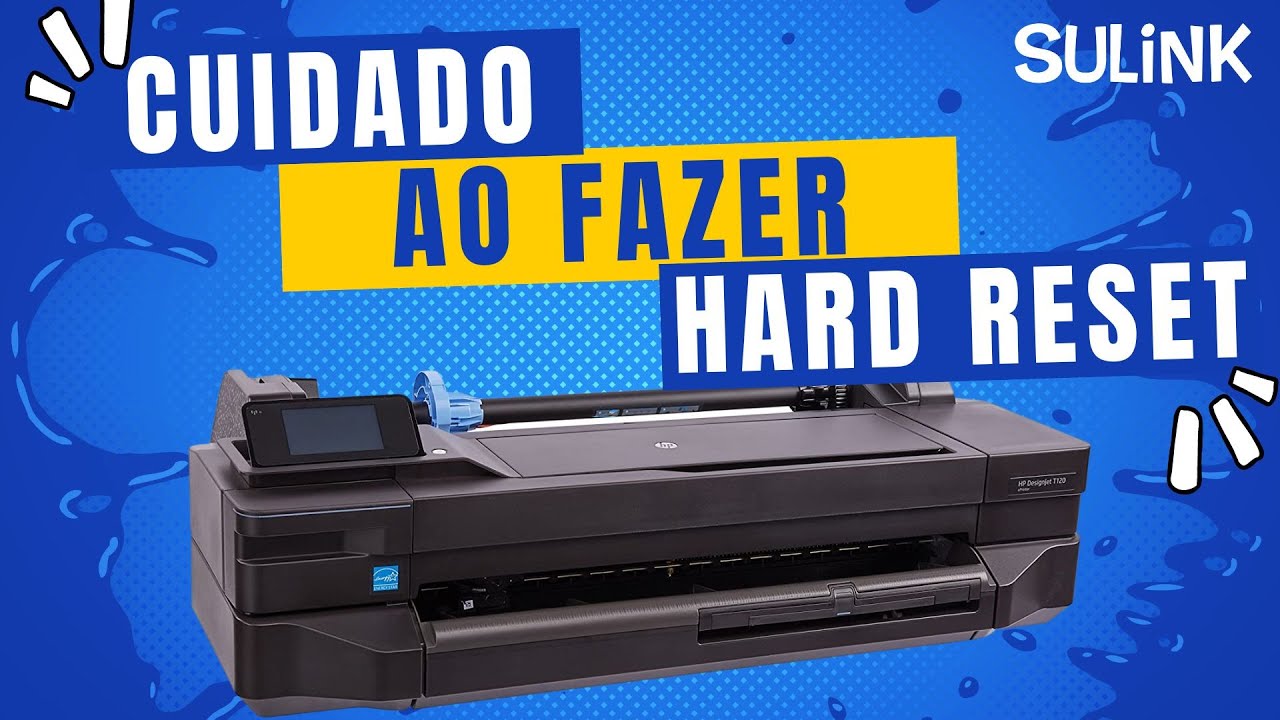 Hard Reset feito com o erro de Cartucho Ausente/Danificado nas Impressoras HP