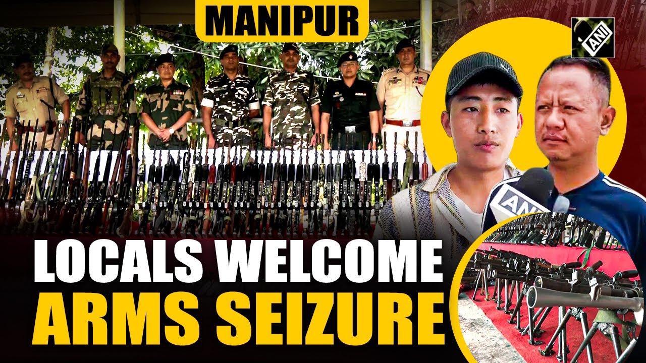 Manipur residents hail arms recovery as step toward peace