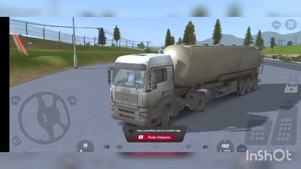 Truckers of europeu 3 | 17t de óleo vegetal trejeitos Prague até Linz 