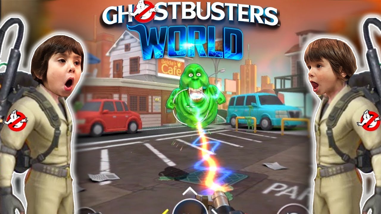 Dani y Evan son CAZAFANTASMAS!! 👻GHOSTBUSTERS WORLD Nuevo Juego!! Aplicaciones android para niños