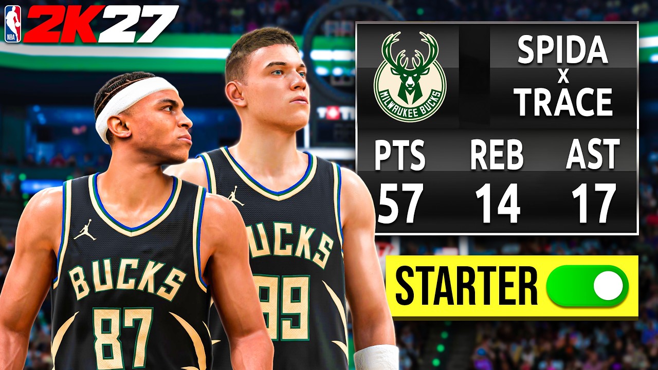 Наша первая игра в СТАРТОВОМ СОСТАВЕ была БЕЗУМНОЙ! NBA 2K27 MyCAREER #7