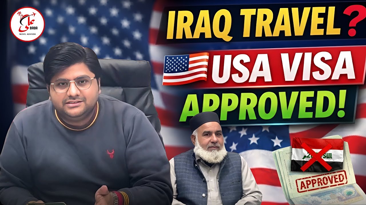 USA Visa Approved for Iraqi Client! Iraq Travel Possible? 2026 Update 🇺🇸🇮🇶