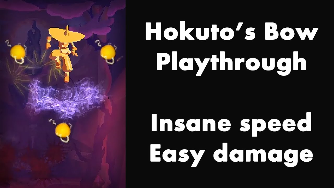 This Hokuto's Bow Build Flies Through Content [Literally] (5BC Playthrough + Hitless bosses)