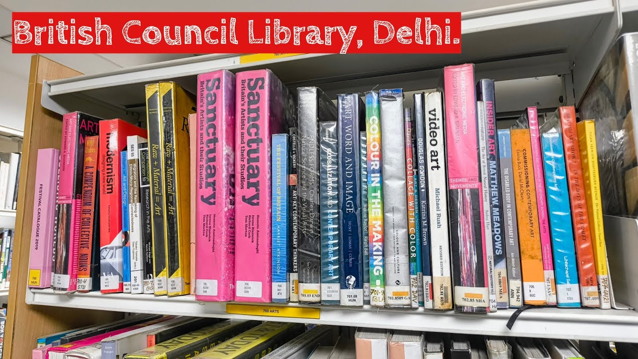 British council library: one of Delhi's best libraries open to public