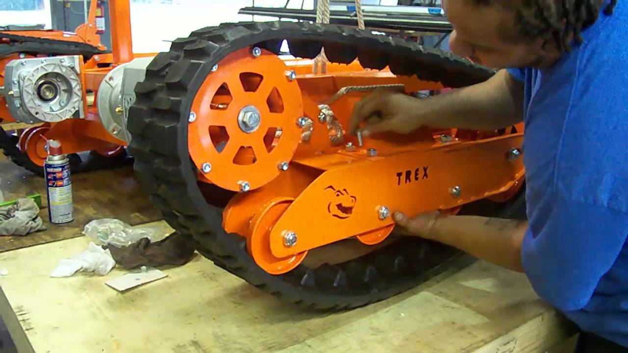 TREX TRACK INSTALLATION
