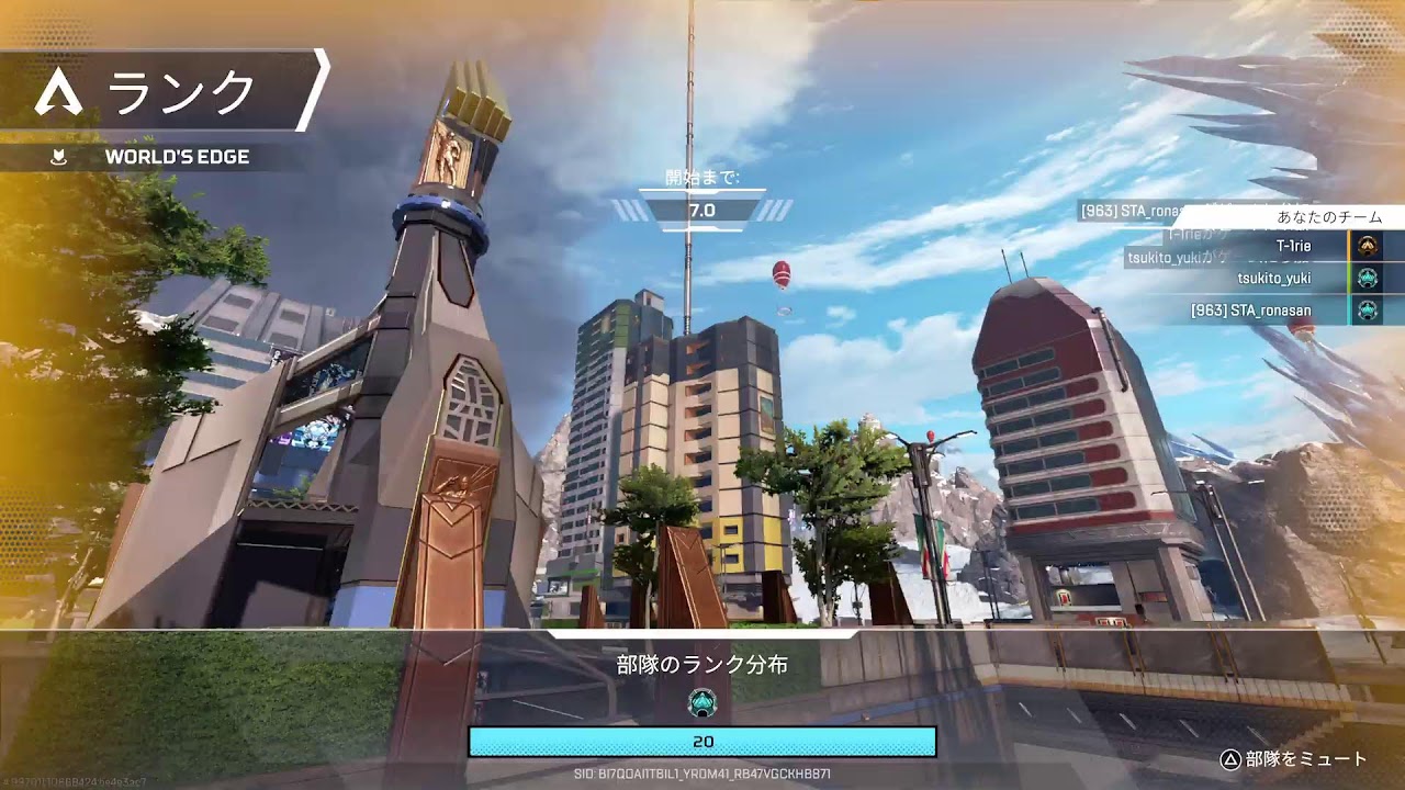 [Apex/ps5]S28 　のんびりランク　プラチナ帯