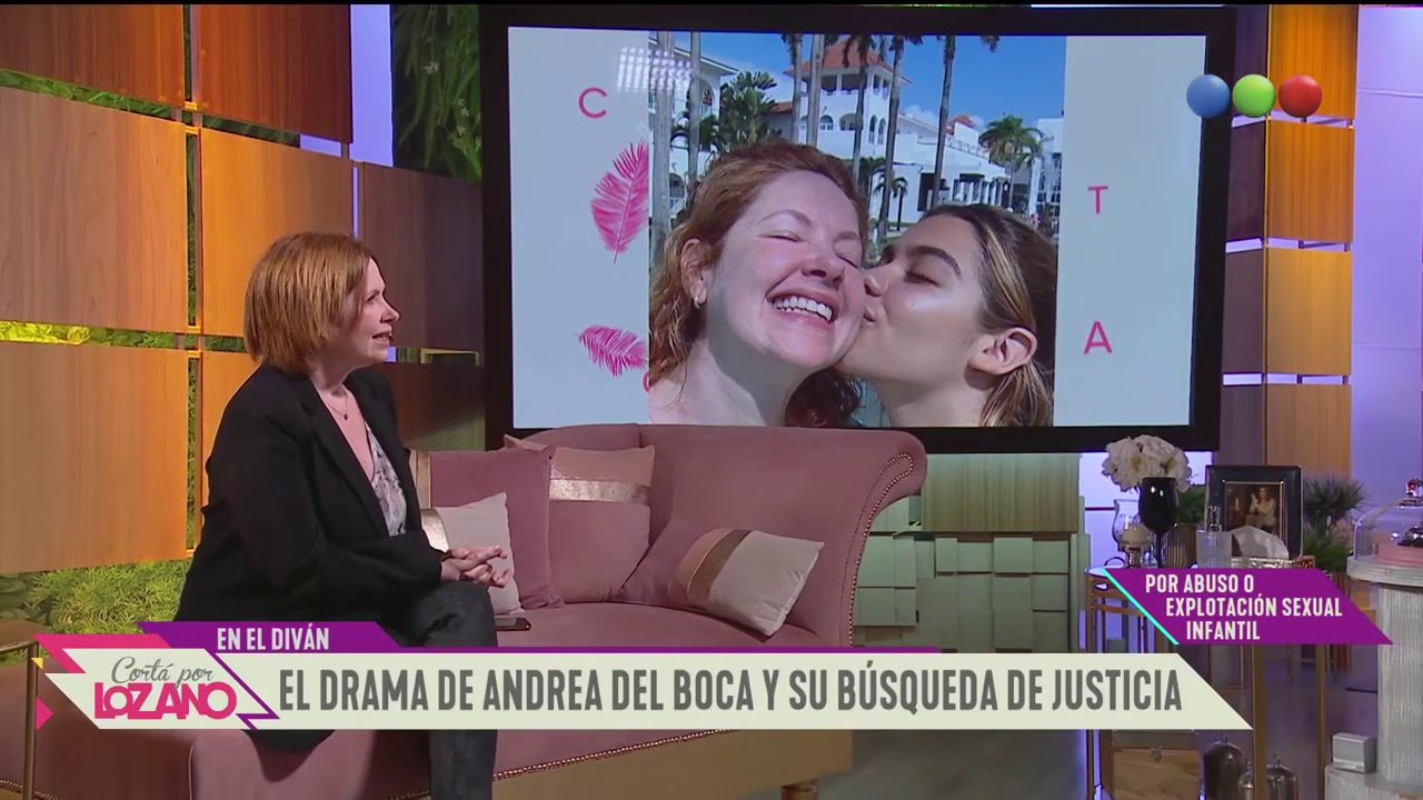 Andrea del Boca en el diván de Vero - Cortá por Lozano 2020