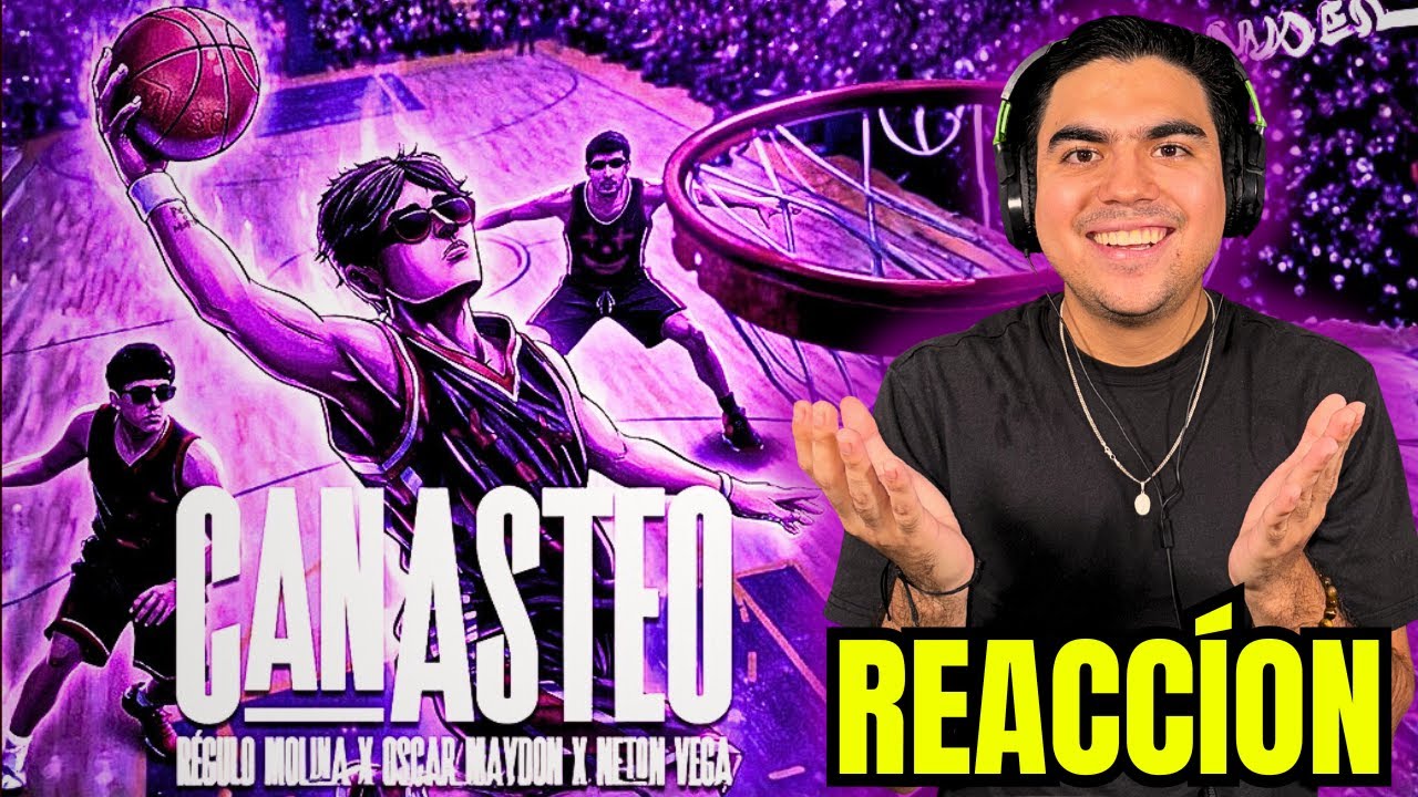 REACCIÓN a Canasteo - Régulo Molina, Oscar Maydon y Netón Vega (Video oficial)