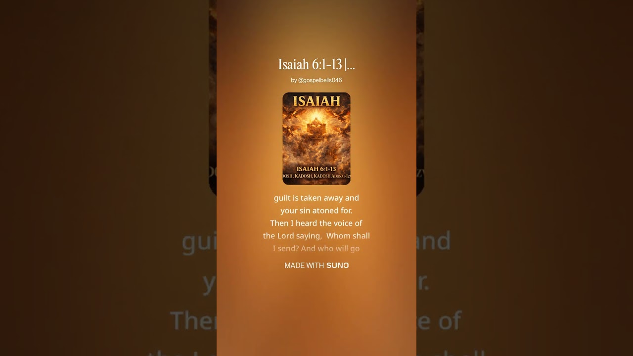 ‭‭Isaiah‬ ‭6‬:‭1‬-‭13‬ ‭| I SAW THE LORD…..