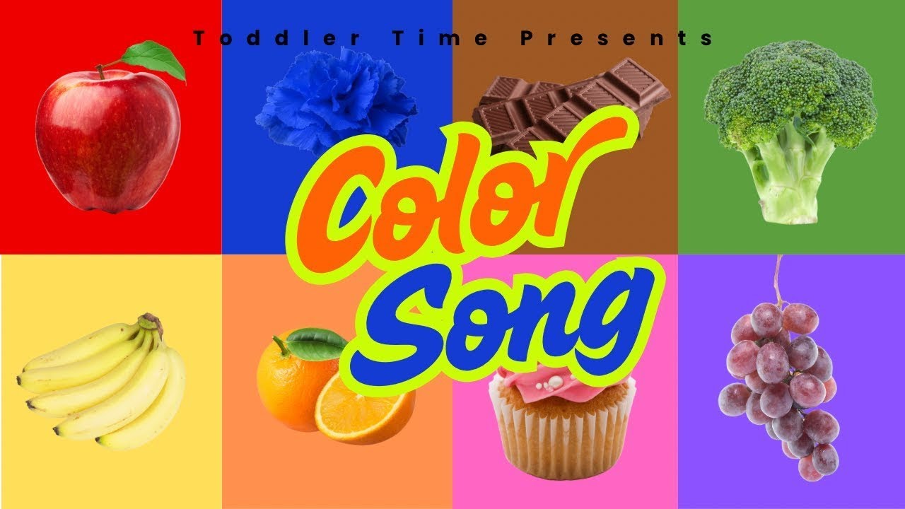 🖍️ Sing The Color Song! 🟥🟦🟨 Red, Blue, Yellow & More!