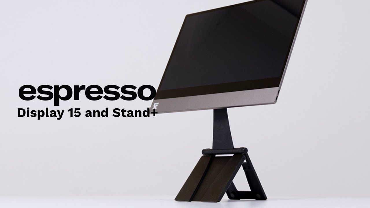 THE portable monitor for travel in 2026: espresso Display 15 and Stand+