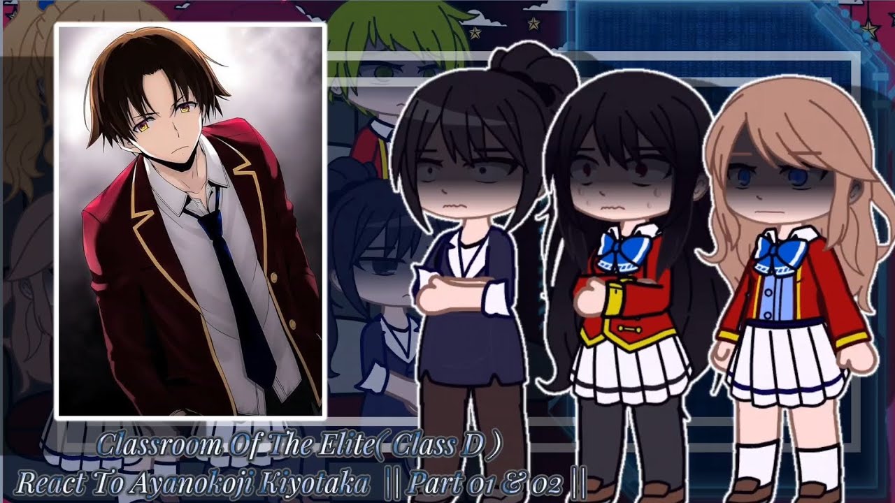 [All Parts] React To Ayanokoji Kiyotaka - Classroom of the elite (Class D)