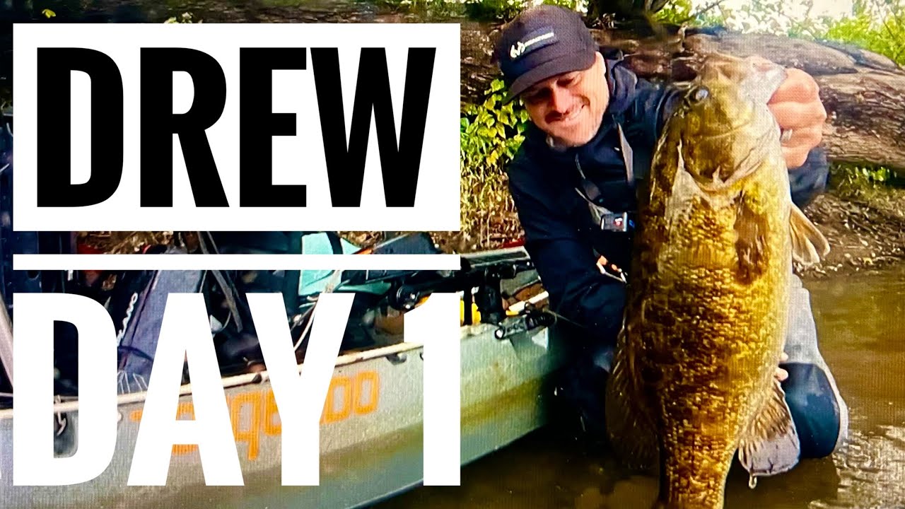 Drew Gregory Susquehanna Smallmouth Tournament Day 1