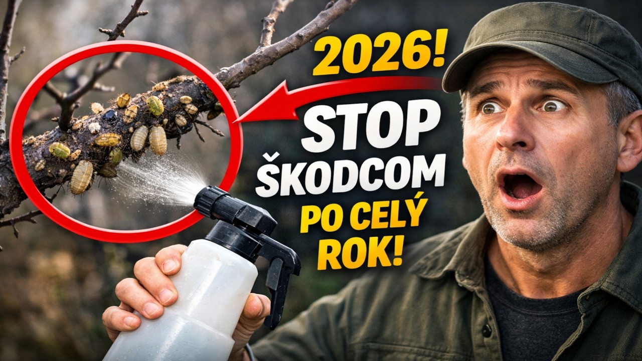 HLAVNÝ POSTREK ZÁHRADY 2026! Aplikujte TOTO na holé drevo a zabudnite na škodcov PO CELÝ ROK!