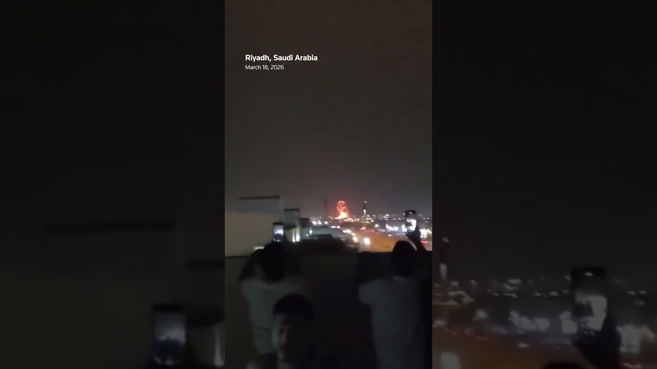 Explosion seen in direction of Saudi Aramco oil facility