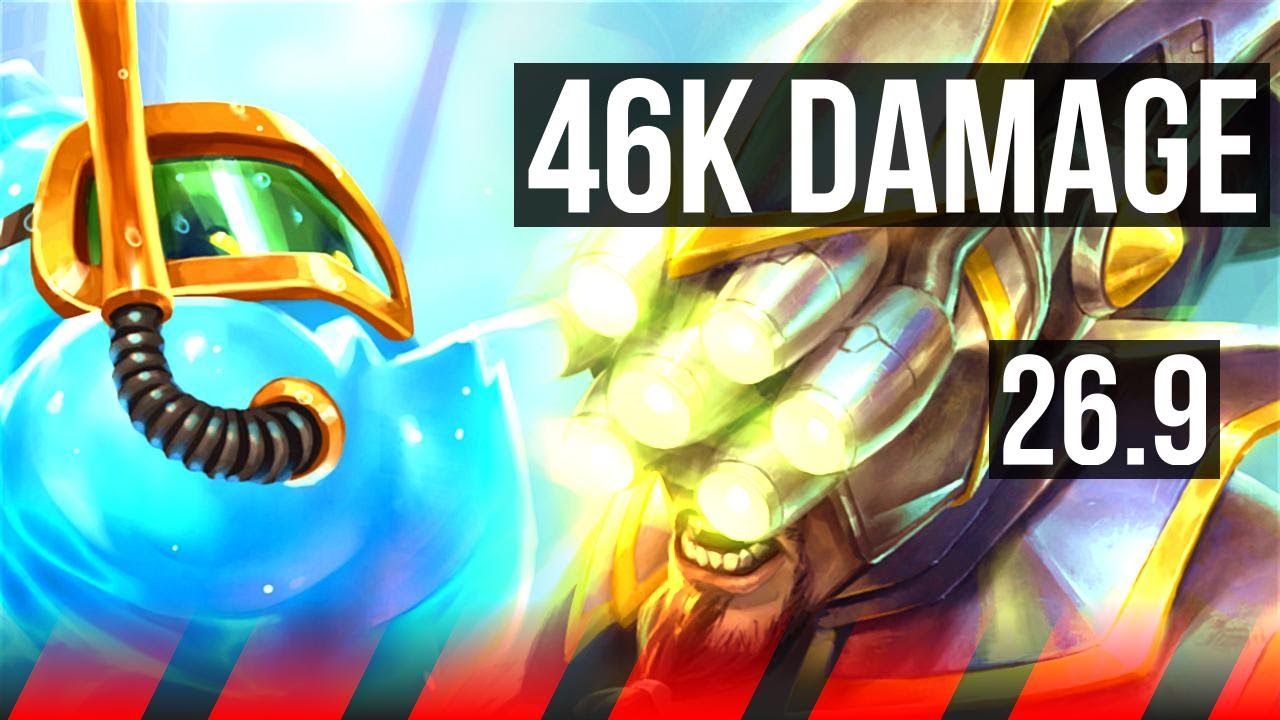 ZAC vs MASTER YI (TOP) | Good KDA: 16/1/10, 46K damage | EUW Grandmaster | 26.9