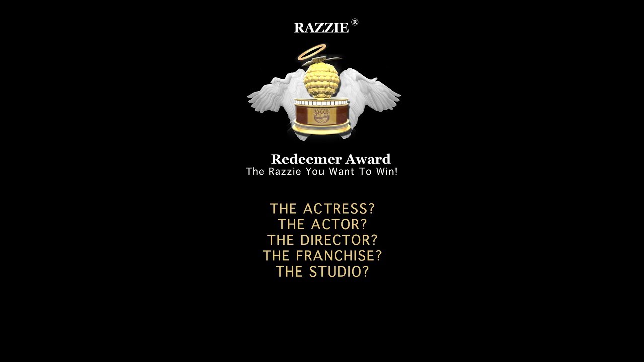 The 39th Razzie Redeemer Award Contenders!