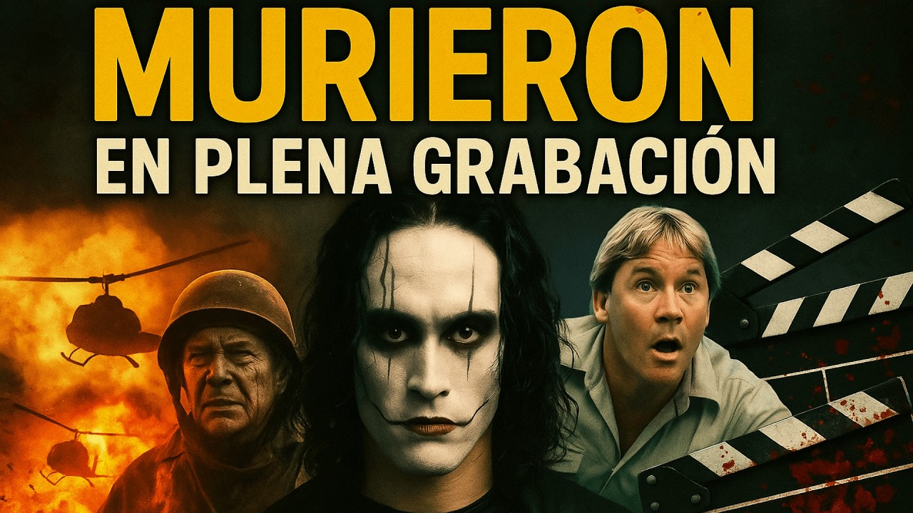 ACTORES que MURIERON GRABANDO ESCENAS&hellip; y TODO qued&oacute; en C&Aacute;MARA 🎥💀