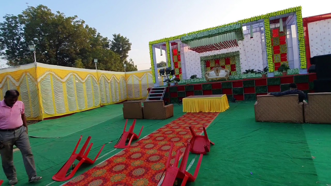 Wedding event at salumbar Decoration done by RAJASTHAN TENT HOUSE BANSWARA raj