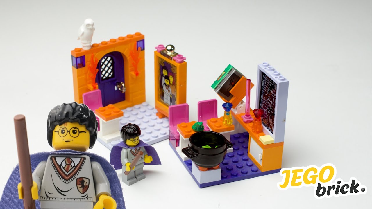 LEGO Harry Potter Hogwarts Classrooms 4721 | OLD BUT GOLD | Speed build JEGO Brick