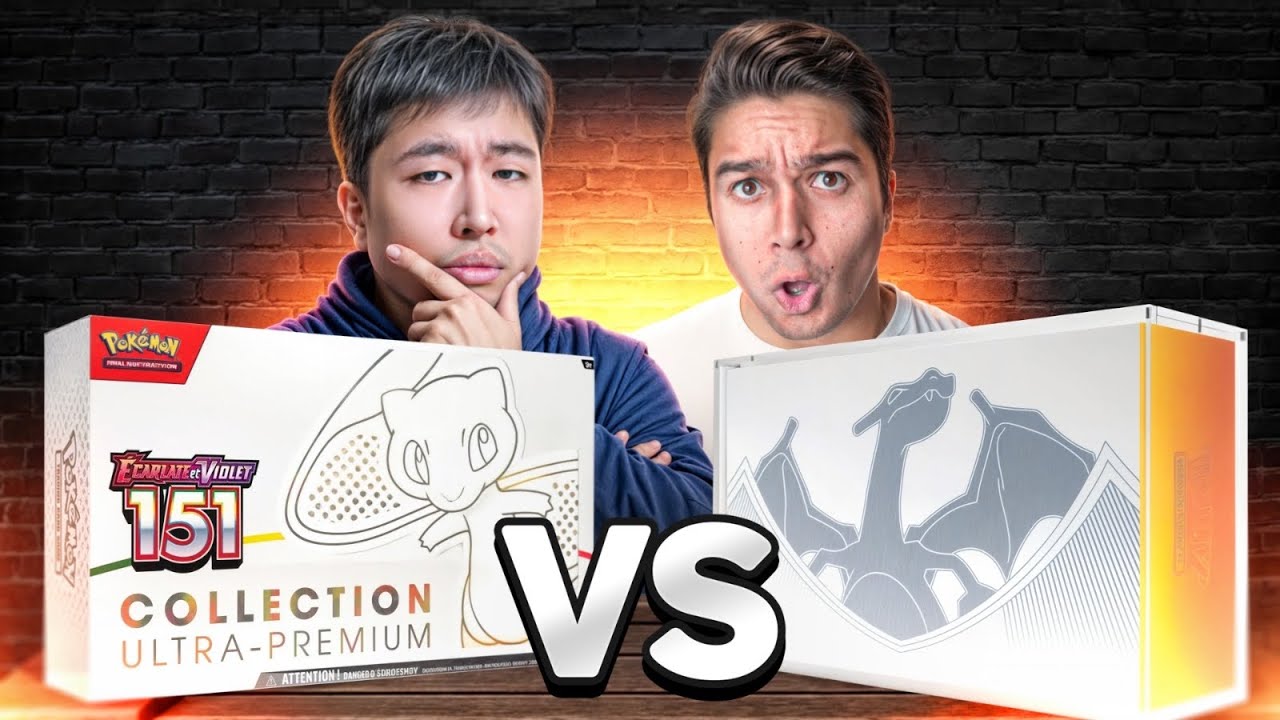 Ultra Premium Pok&eacute;mon : Mew VS Dracaufeu