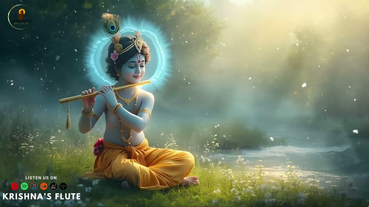 Krishna Flute Music | Relaxing Music, Study Music, Calm & Stress Relief