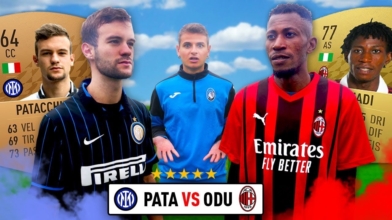 ⚽️ ODUAMADI VS PATACCHINI! Sfida 1vs1 assurda INTER vs MILAN!