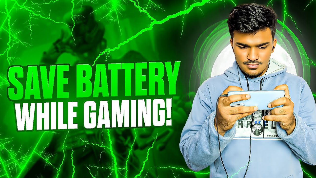 Save Battery🔋While Gaming Without Losing Performance!