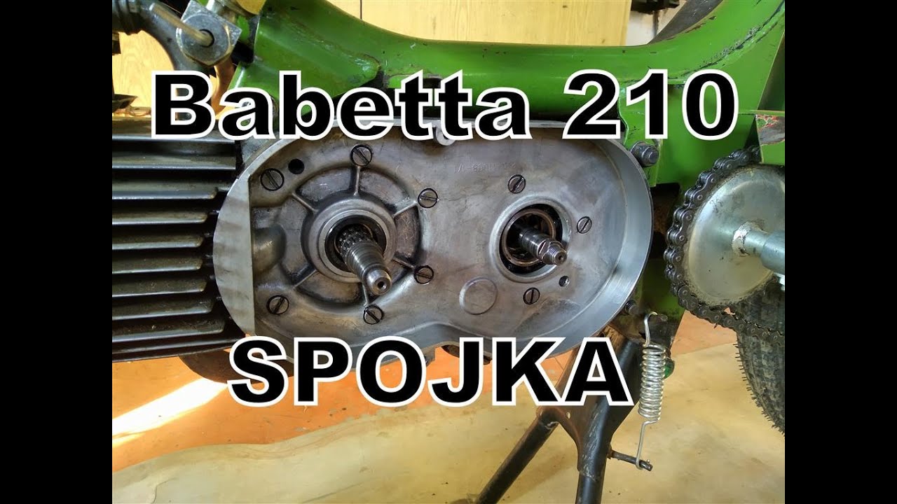 Babetta 210 spojka
