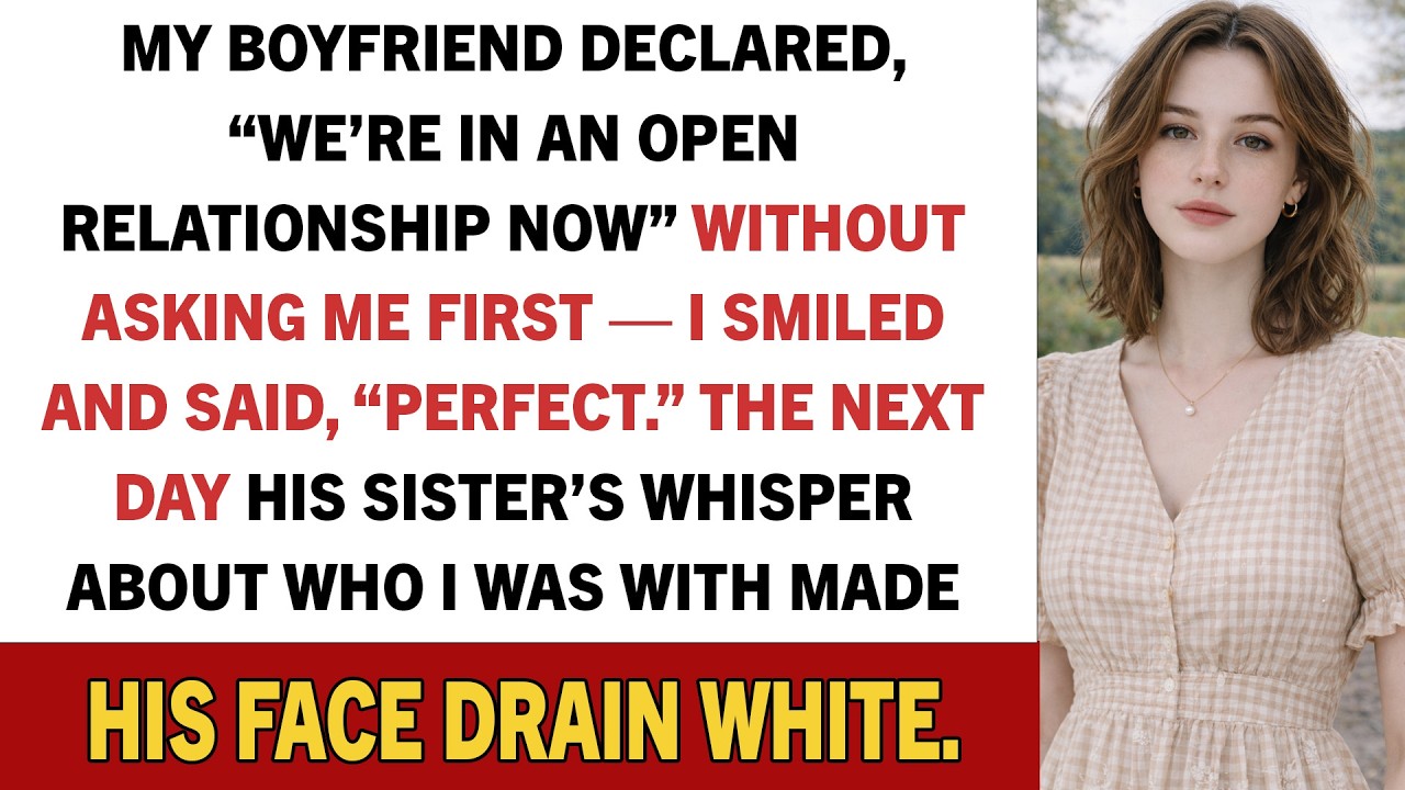 My Boyfriend Declared, “We’re In An Open Relationship Now” Without Asking