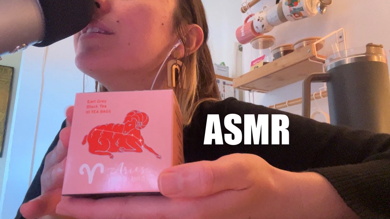 ASMR sleepy whispers w/ tapping + hand movements ♡