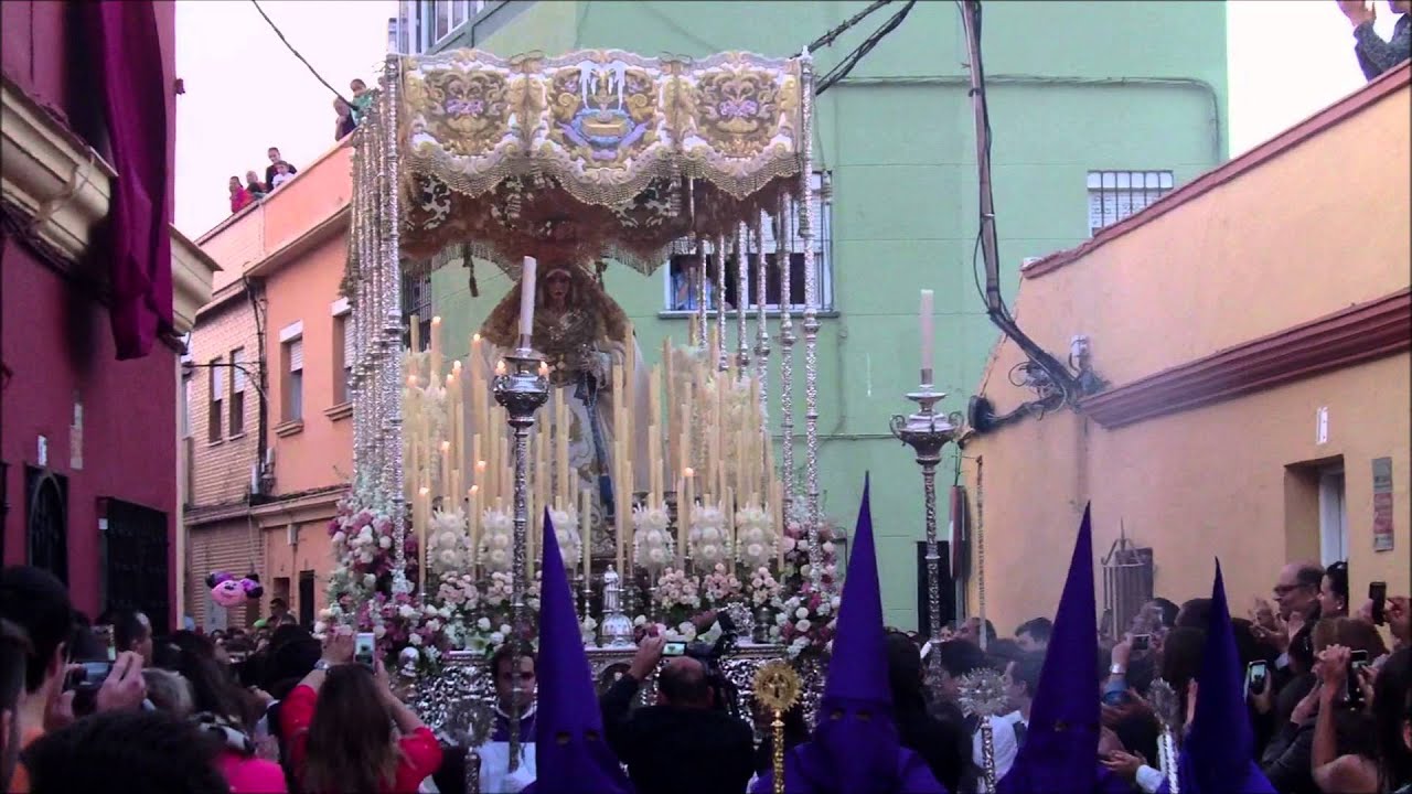 Semana Santa La Linea 2014 - Virgen de la salud salida