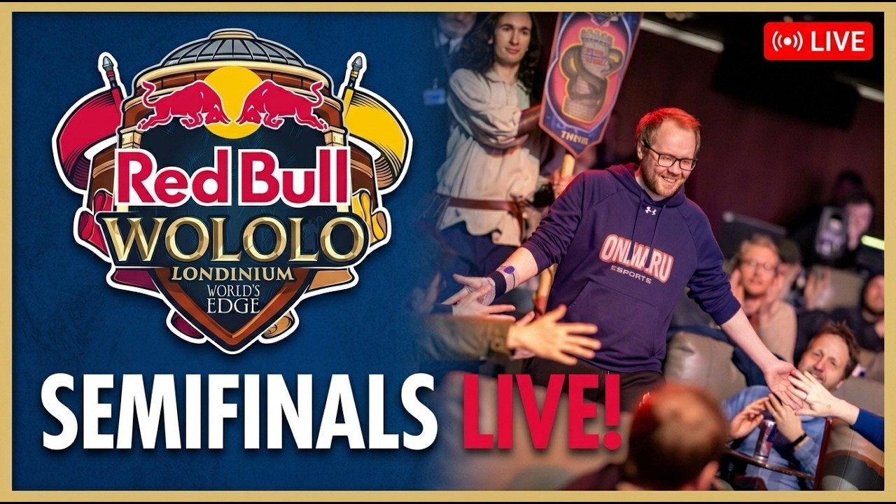 🔴 Red Bull Wololo: Londinium - Day 5 | Semifinals | $170,000 Prize Pool!