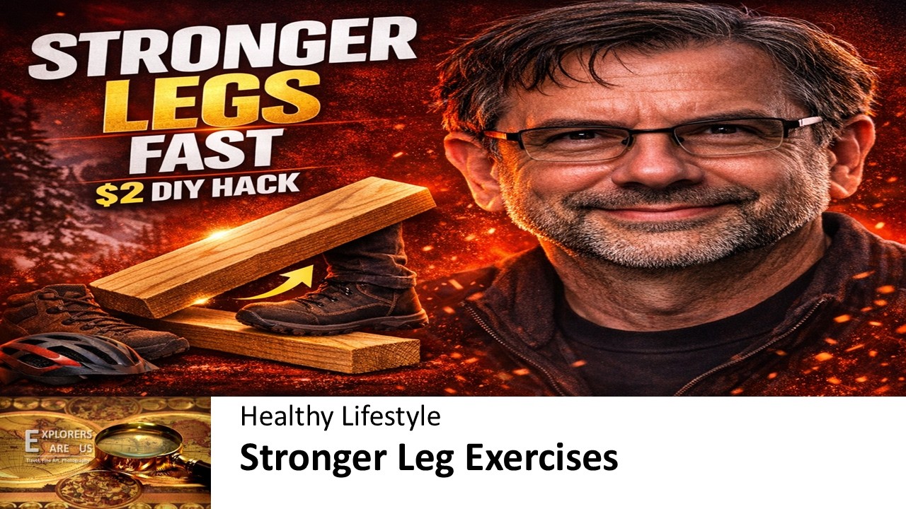 Get Stronger Legs for Hiking & Cycling (Simple DIY Hack!) 🏔️🚴