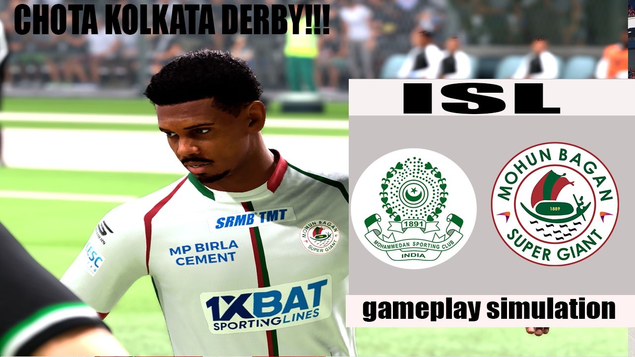 Mohammedan SC vs Mohun Bagan 🔥 Kolkata Derby Gameplay