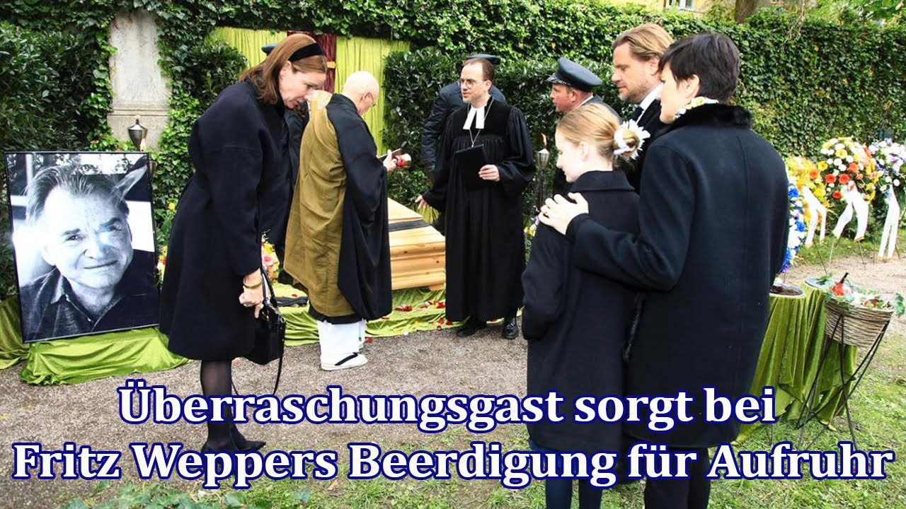 &Uuml;berraschungsgast sorgt bei Fritz Weppers Beerdigung f&uuml;r Aufruhr