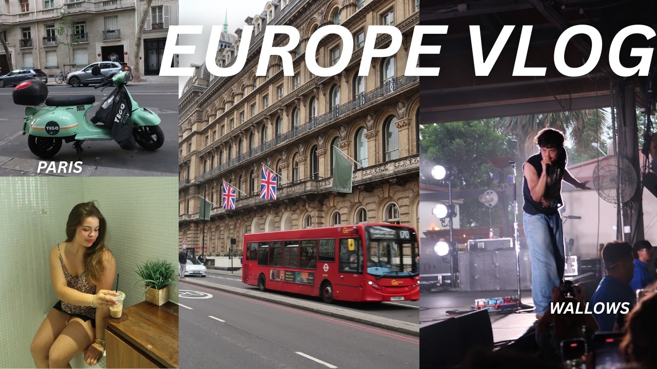 A SUMMER IN EUROPE WITH ME : WALLOWS CONCERT, LONDON, GERMANY, PARIS, AND MORE