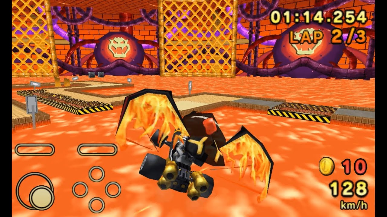 [MK7 TAS 200cc] GBA Bowser Castle 4 - 