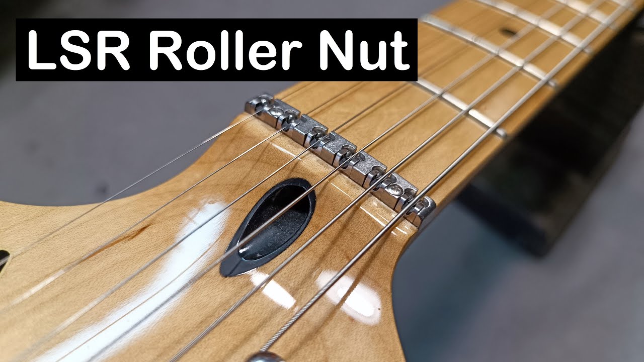 Installing a Fender LSR roller nut