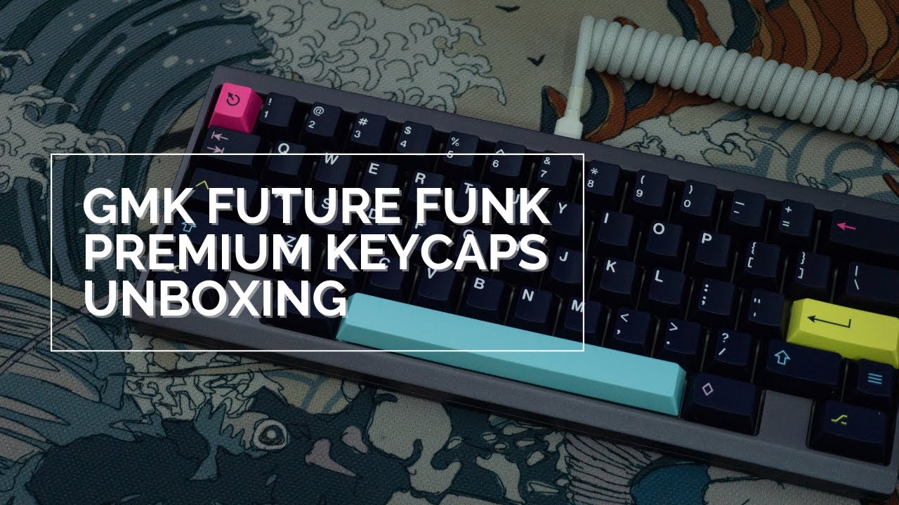 UNBOXING GMK Future Funk premium keycap set| feat. Midway60 SE by Bolsa Keyboard Supply