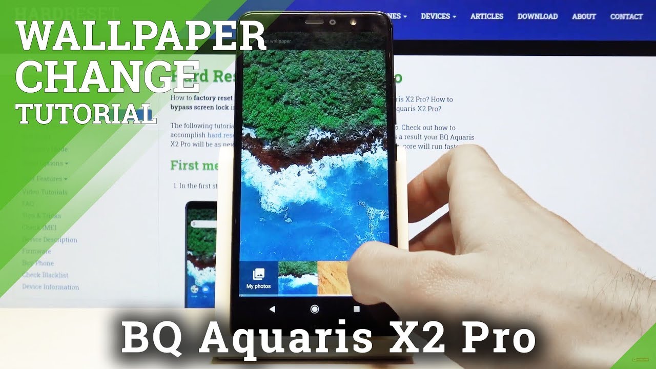 How to Change Wallpaper in BQ Aquaris X2 Pro &ndash; Refresh Display