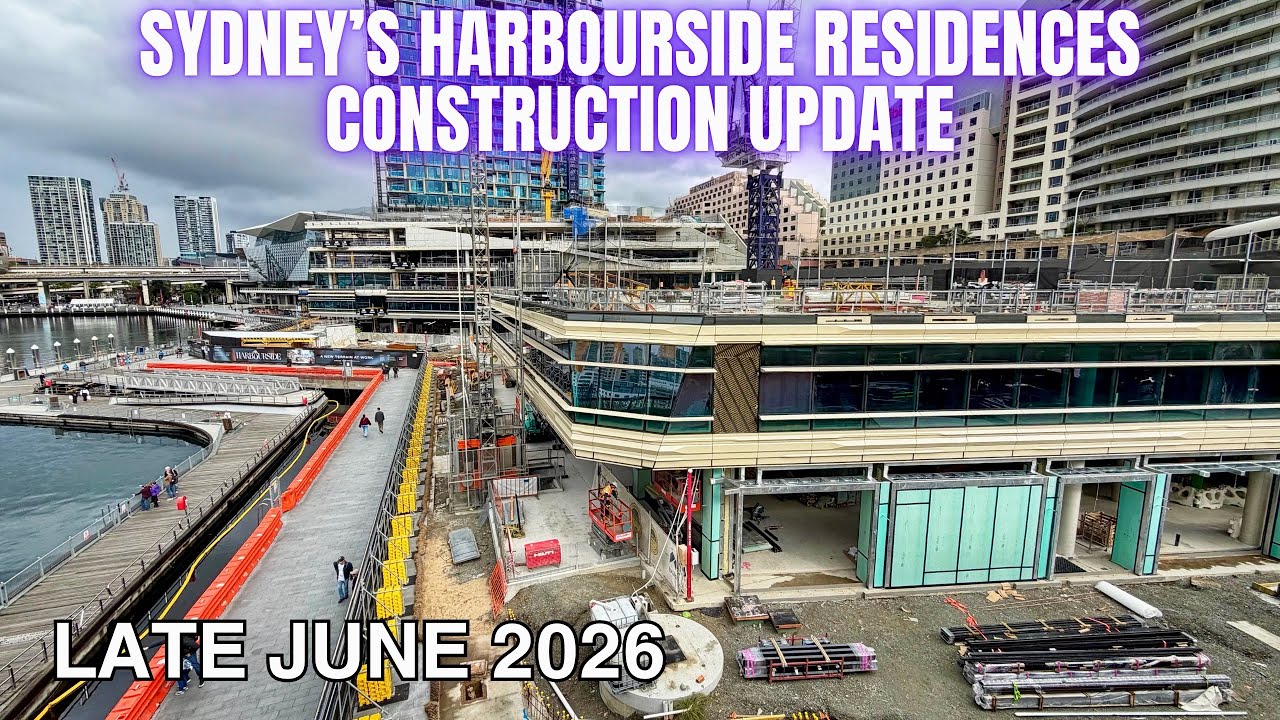 Обновление по строительству Harbourside Residences &mdash; конец июня 2026 года
