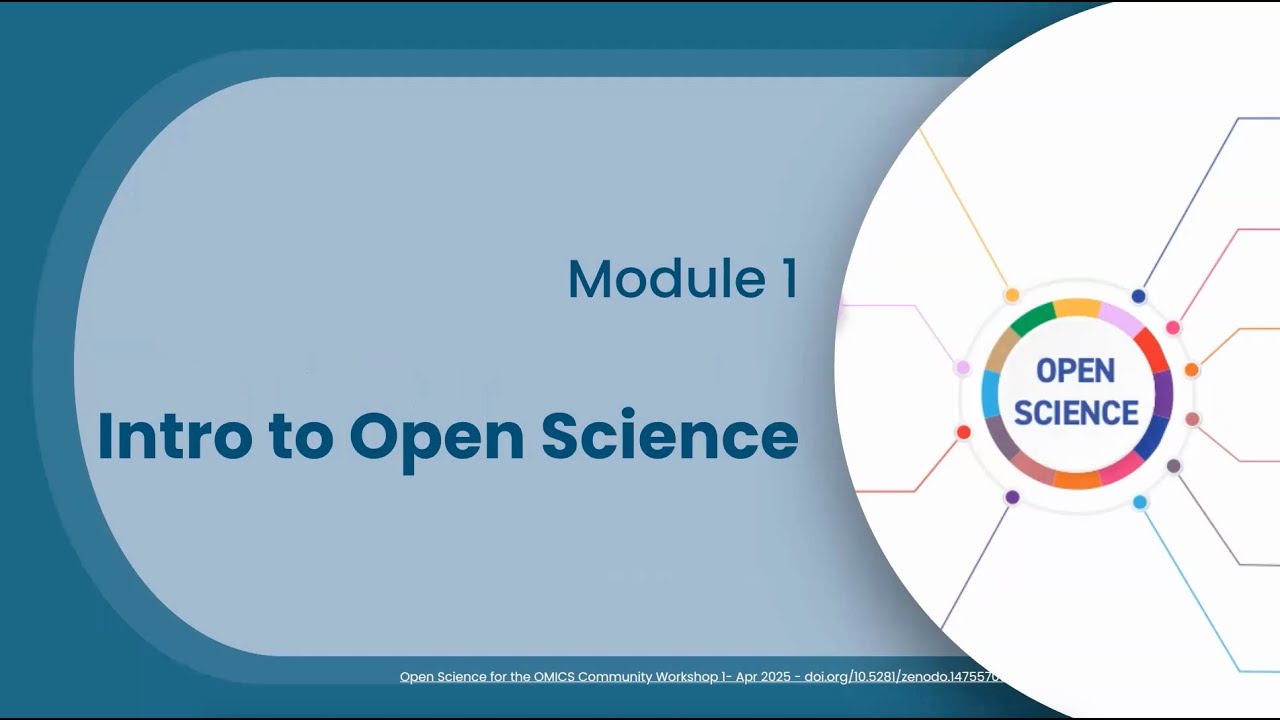 OSOC Module 1  - Intro to Open Science