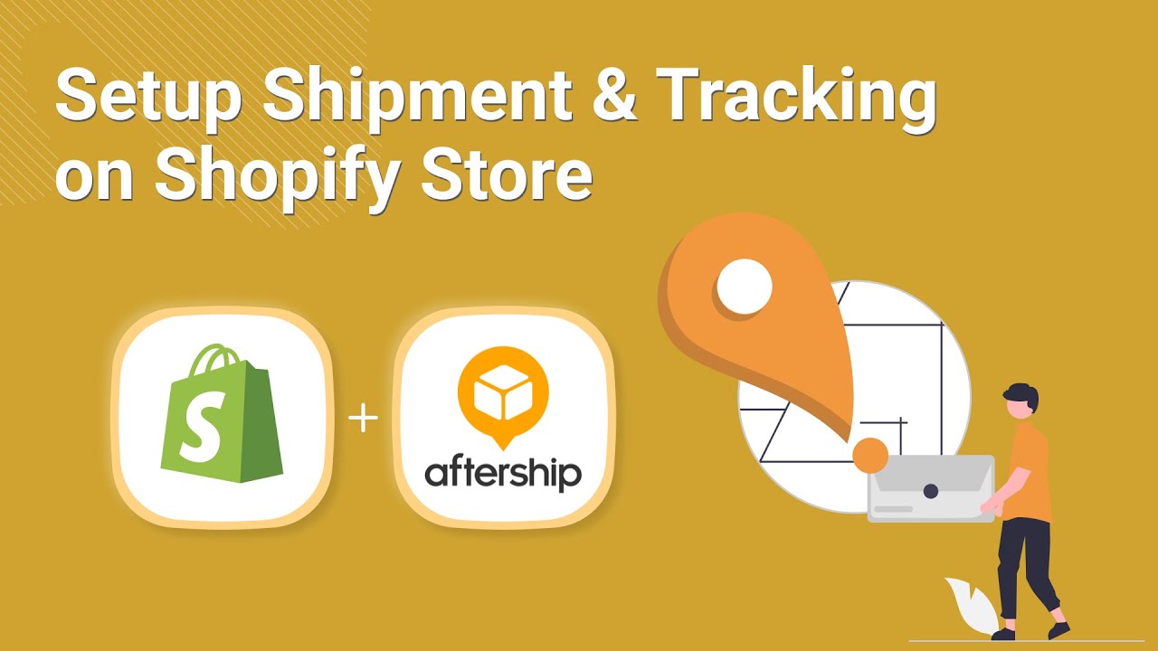 How to use AfterShip Order Tracking & SMS on Shopify - Order Tracking Page, Shipment Update Tutorial