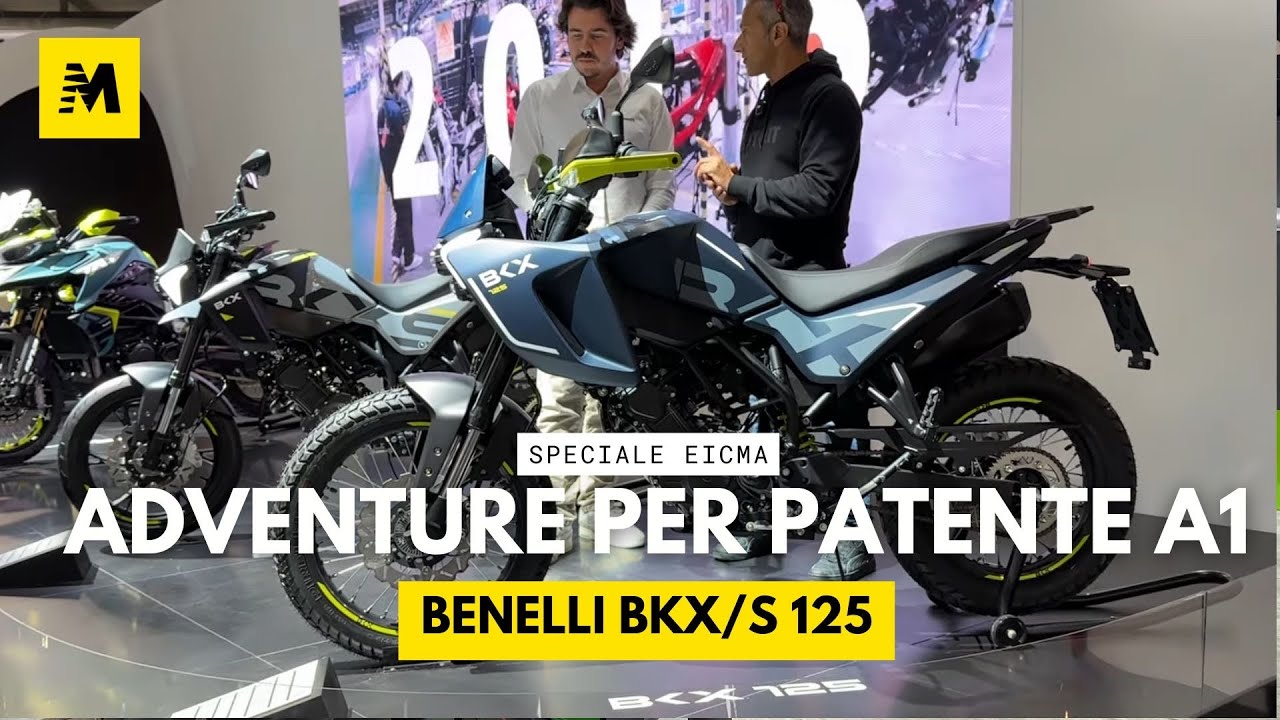 Le Benelli BKX/S 125 a EICMA 2024