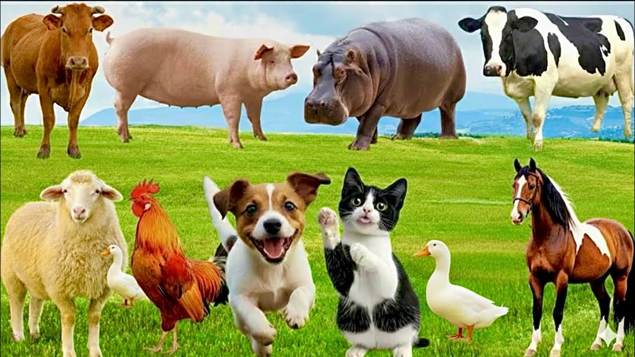 Animal Sounds for Children | 30 Amazing Animals to Learn | Names & Sounds for Toddlers