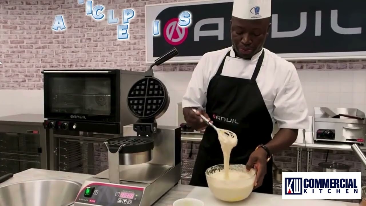 Anvil WBA1001 Single Waffle Baker | Powerful Tool for Every Professional Kitchen